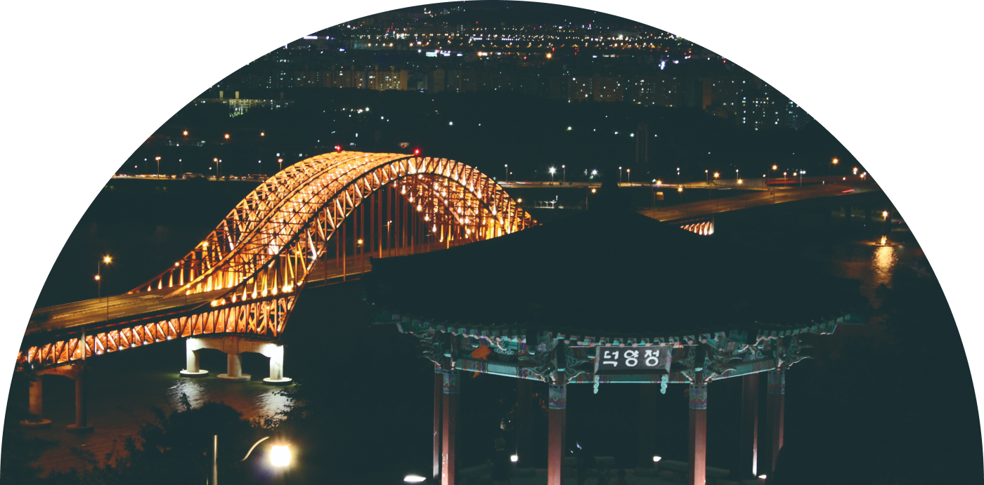 행주산성 야경